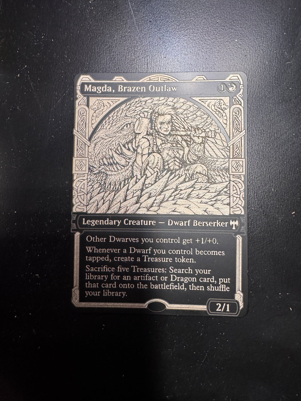 Custom Metal Card Proxy