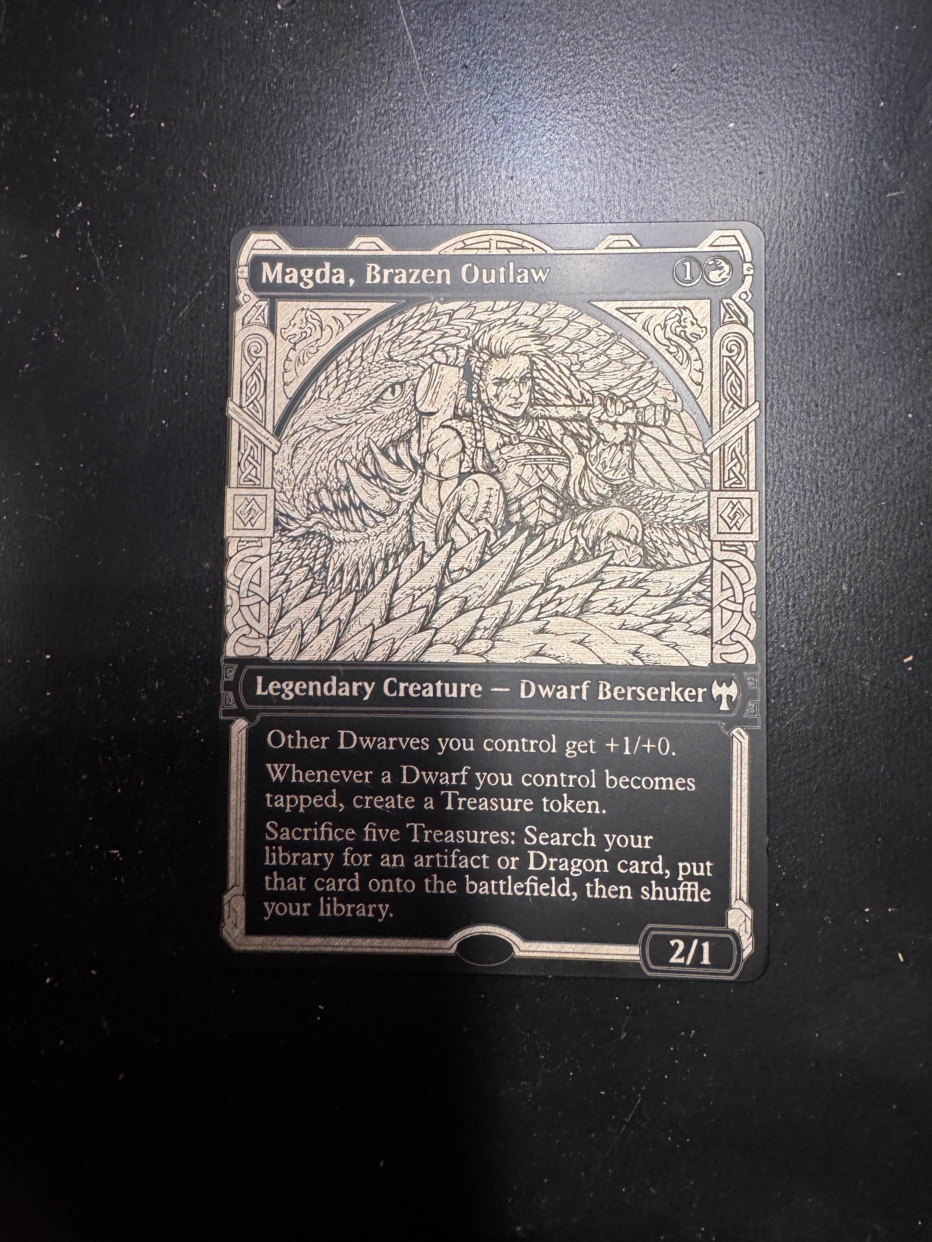 Custom Metal Card Proxy