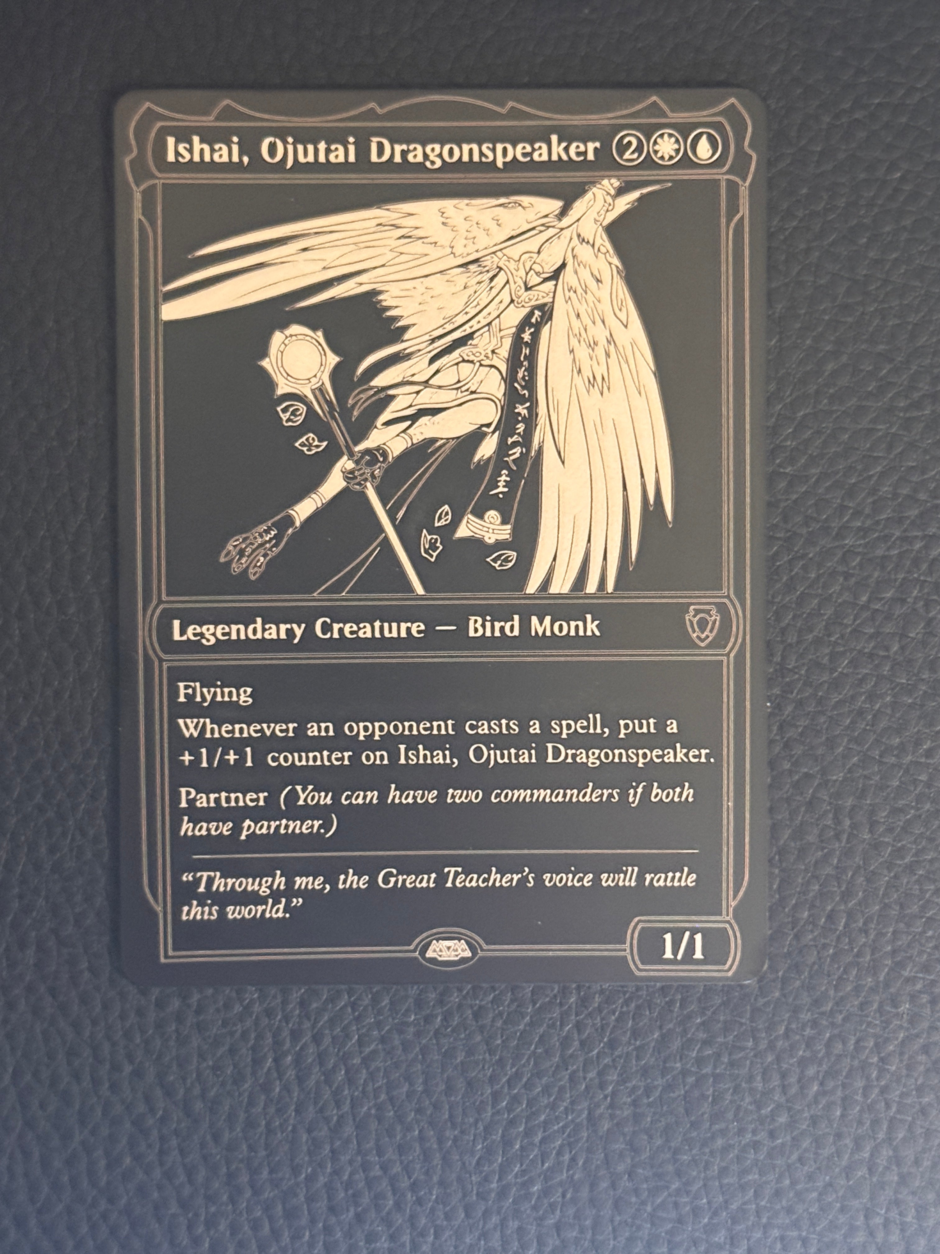 Ishai, Ojutai Dragonspeaker Metal Proxy