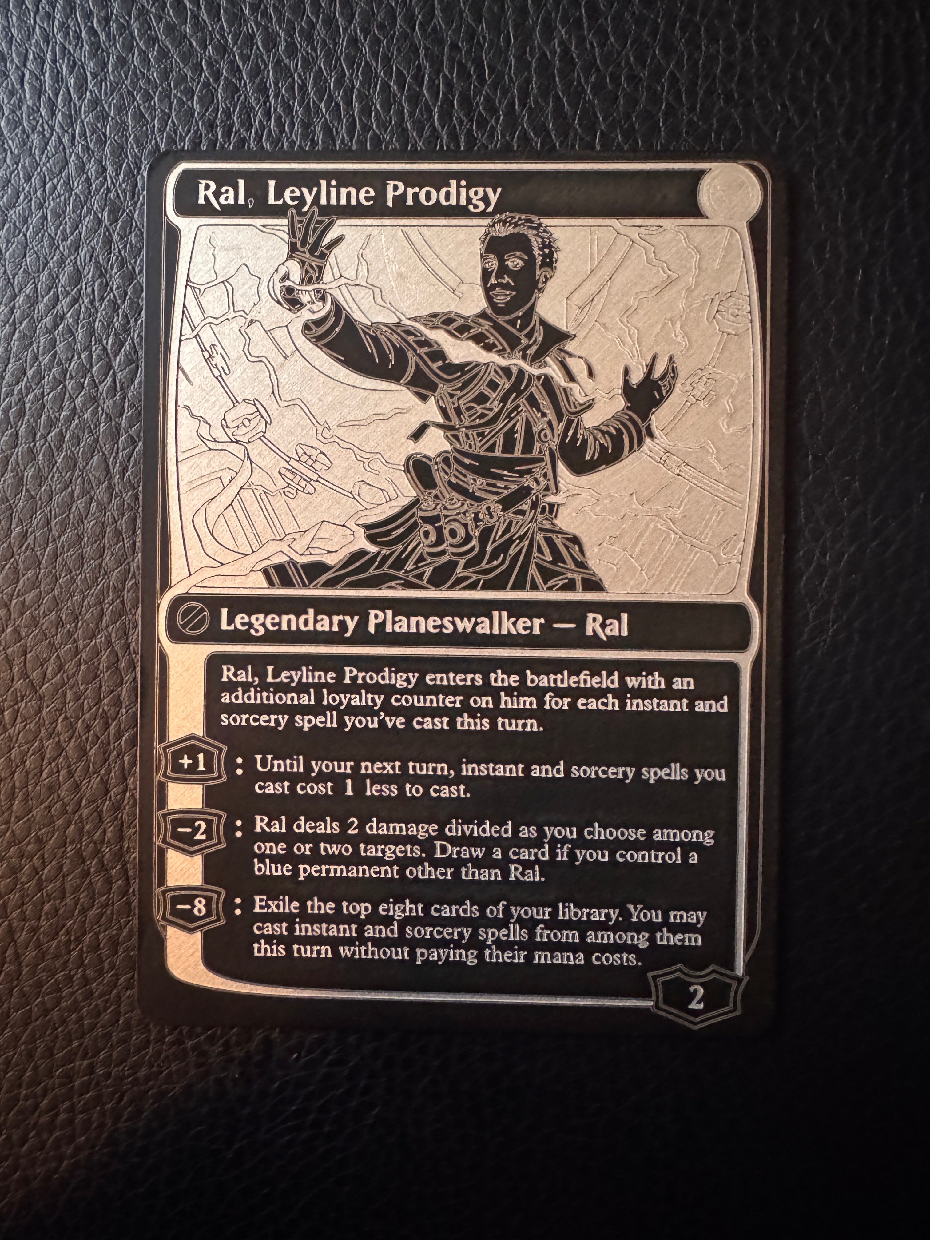 Ral, Monsoon Mage Double-Sided Metal Proxy