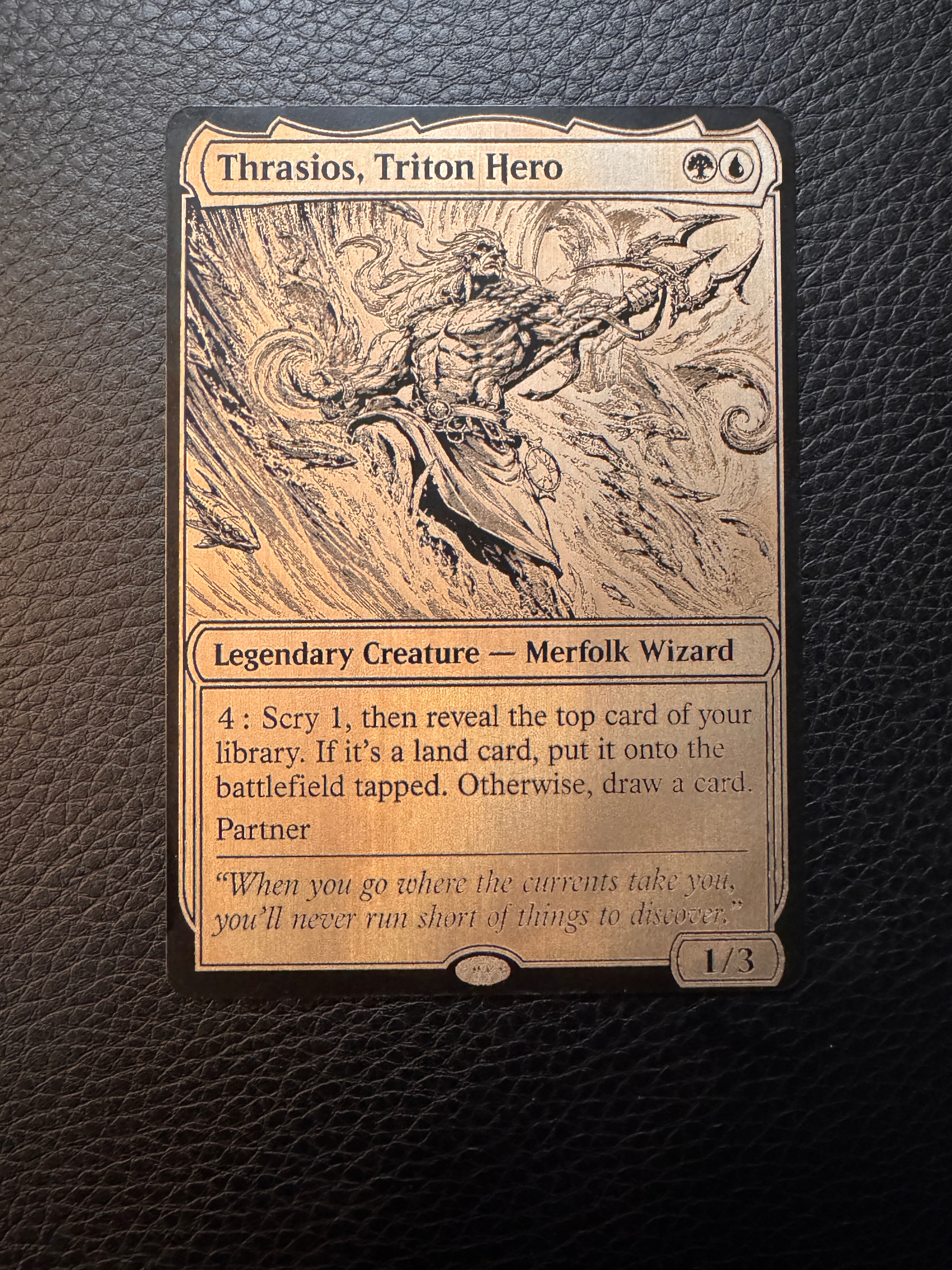 Custom Metal Card Proxy